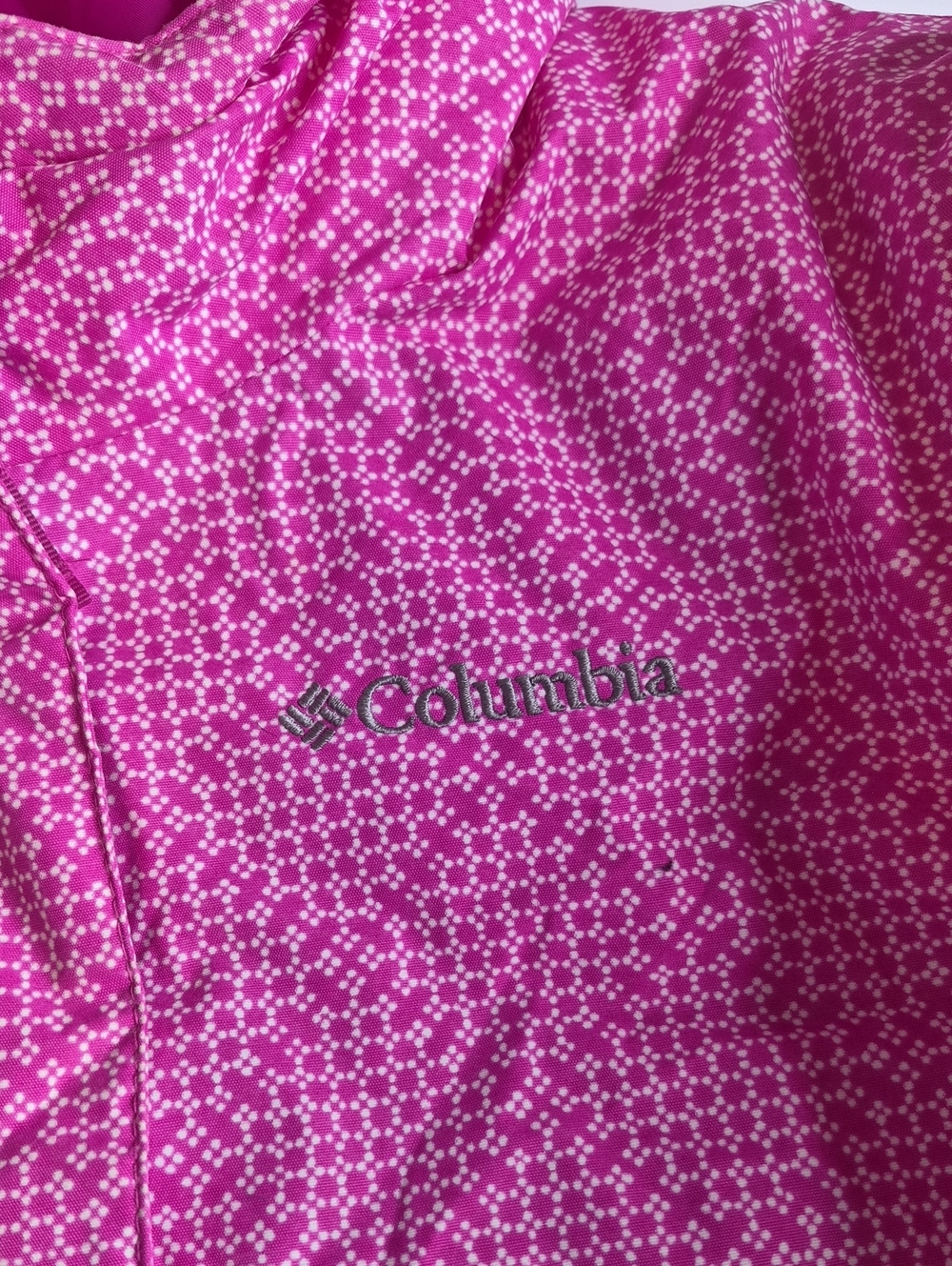 Columbia Girl's Pink Coat Size Large 14/16 - Picture 2 of 8